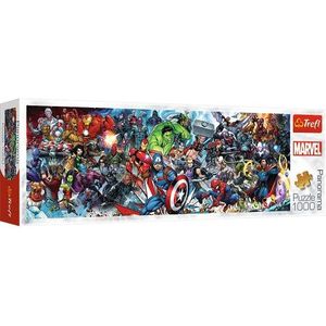 Trefl, Puzzel - Marvel Avengers - 1000 Elementen, Panorama, Premium Kwaliteit, Doe Mee Met Het Marvel Universum, Voor Volwassenen En Kinderen Vanaf 12 Jaar