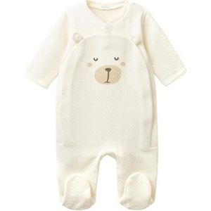 United Colors of Benetton Baby Jumpsuit, Bianco Panna 10r, 6 7/8