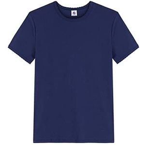 Petit Bateau T-shirt dames A070I, blauw, XS, Blauw, XXS