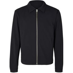 SELETED HOMME SLHLIAM Zip Jacket Flex B NOOS Herenjas, Navy Blazer, L, navy blazer, L