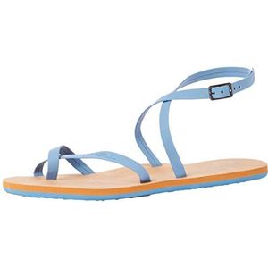 O'Neill Fw Batida Sun sandalen voor dames, riempjessandalen, meerkleurig Blue Aop 5900, 36 EU