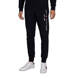 Tommy Hilfiger Heren joggingbroek Tommy Logo Sweatpants Regular Fit, Desert Sky, L