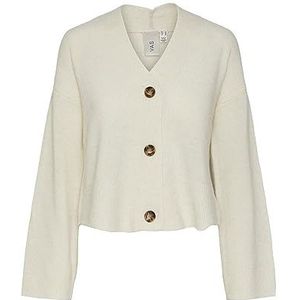 YAS Frido LS Wide Knit Cardigan S. NOOS, berk, S