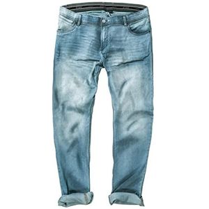 JP 1880 Heren grote maten grote maten Menswear L-8XL jeans, buikfit, denim, tot maat 70/35 714283, gebleekte denim, 36W x 32L