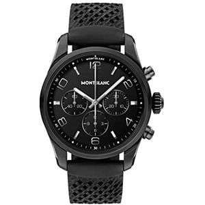Montblanc Fashion Smartwatches voor heren 127650, Zwart, strepen
