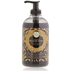 Nesti Dante Liquid Soap Luxury Black met actieve kool, 500 ml