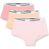 Vingino Hipster Panties voor meisjes, Multicolor roze, 8 Jaren