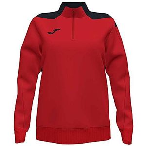 Joma Dames 901268.601.2XL sweatshirt, rood/zwart, Estándar, rood/zwart, XXL