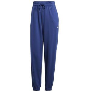 Adidas - Essentials Small Logo - Sportbroek - Zwart - 70% Katoen, 30% Polyester (Gerecycled)