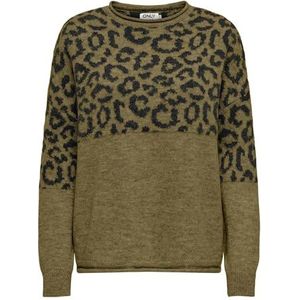 Onljade Animal Ls O-Neck KNT Noos, Lizard, XS