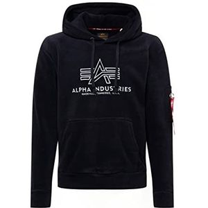 ALPHA INDUSTRIES Broek Unisex Basisfleece, zwart, XS
