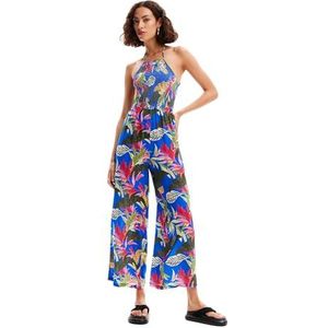 Desigual Swim_Jumpsuit Tropical P, 5010 Royal, XL, blauw, XL