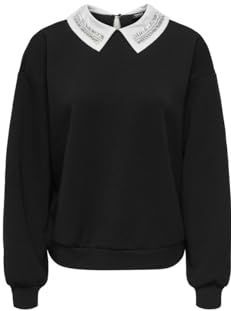 Onlwillow - Sweatshirt - Glitterdetail - Lange Mouwen - Regular Fit