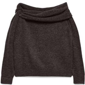 Vmlovely - Gebreide Pullover - Off-shoulder - Lange Mouwen