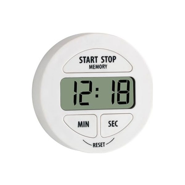 Digital alarm clock with timer and stopwatch 60.2014