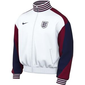 Nike England Dames Dri-Fit Strike Anthm Jkt Home, White/Team Red/Blue Void, FJ2374-100, S