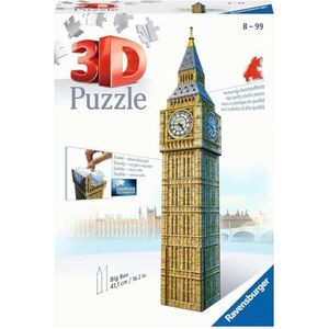 Ravensburger Big Ben 3D Jigsaw Puzzle for Adults and Kids Age 8 Years Up - 216 Pieces - No Glue Required