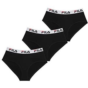 Fila Dames FI/2BCX3 ondergoed, FU6044D, blauw/zwart/wit, L dames (3 stuks)