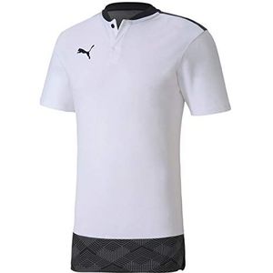 Puma TeamFINAL 21 Casuals poloshirt voor heren, wit, L