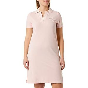 BOSS C_epone jerseyjurk voor dames, Bright pink676, L