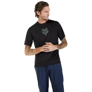 Fox Head Ranger Jersey - Fietsjersey - Zwart - Gerecycled Polyester - MTB Constructie