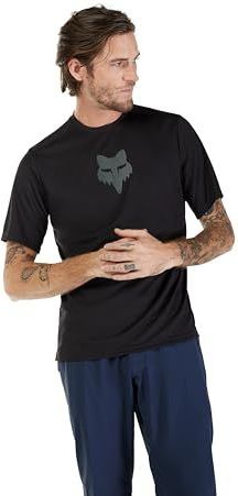 Fox Head Ranger Jersey - Fietsjersey - Zwart - Gerecycled Polyester - MTB Constructie