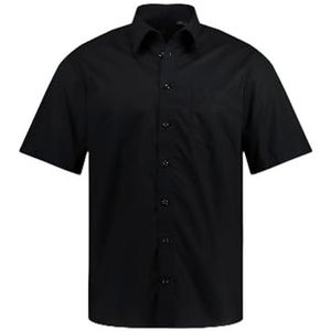 JP 1880 - Herenhemd - Zwart - 1/1 - 8XL