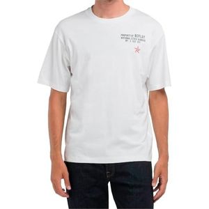 Replay heren t-shirt relaxed fit, 011, natuurlijk wit., L