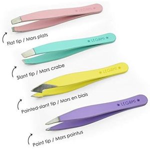 Legami - Bye Frida - Pincettenset - 4-delig - Roestvrij Staal