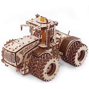 (596 delen) Houten 3D-puzzel van de Kirovets K-7M tractor (EWA Eco-Wood-Art)