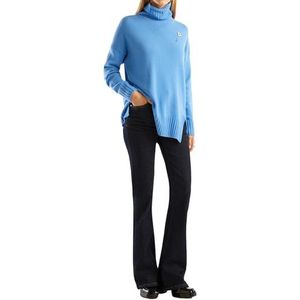 United Colors of Benetton Pullover voor dames, Lichtblauw 16F, M