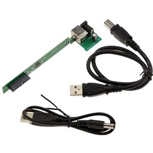 KALEA-INFORMATIQUE USB-converter voor Slim SATA CD DVD-station om een optisch station van een laptop aan te passen aan een USB-poort