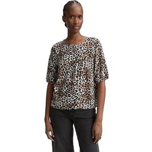 Tom Tailor - 1047610 - Bloes - Luipaardprint - Regular Fit