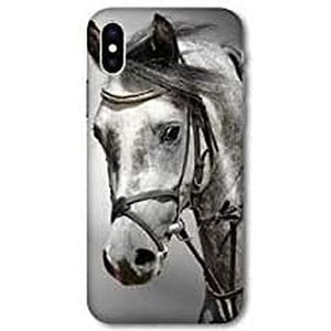 Beschermhoes voor iPhone X/XS, motief: Dieren - paard B