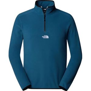 The North Face Men's Glacier ¼ Zip - Embroidered Logo Longshirt Heren