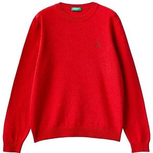 United Colors of Benetton Trui voor kinderen en jongens, Rosso 881, 150 cm