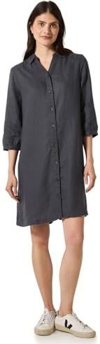 Cecil - Overhemdjurk - Zwart - 100% Linnen