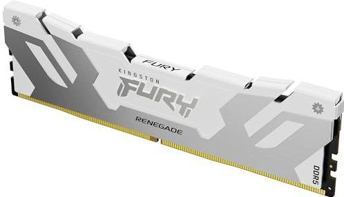 Kingston FURY Renegade DDR5 Zilber/Wit XMP 16GB 6800MT/s CL36 DIMM Gaming Desktopgeheugen - KF568C36RW-16