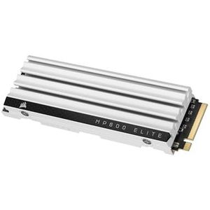 CORSAIR MP600 ELITE 1TB M.2 PCIe Gen4 x4 NVMe SSD - Geoptimaliseerd voor PS5 - Inclusief Koellichaam - M.2 2280 - Tot 7.000MB/sec Sequentieel Lezen - 3D TLC NAND met Hoge Dichtheid - Wit