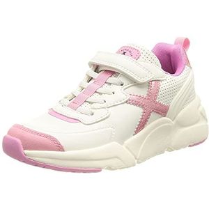 Munich Unisex Kids Mini Track Veters 34 Sneaker, Wit