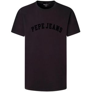 Pepe Jeans Chendler T-shirt voor heren, Zwart (zwart), L