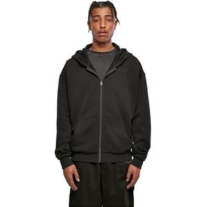 Build Your Brand - Ultra Heavy Zip Hoody - Zwart - Heren