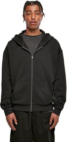 Build Your Brand - Ultra Heavy Zip Hoody - Zwart - Heren