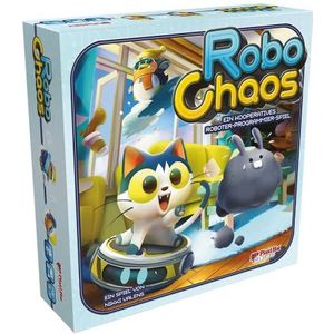 Plaid Hat Games | Robo Chaos | familiespel | programmeerspel | 2-4 spelers | vanaf 8+ jaar | 15+ minuten | Duits