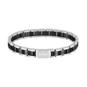 BOSS - Metal Links Essentials - Armband - Zwart - Roestvrij Staal