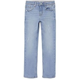 NAME IT Boy Jeans Straight Fit, blauw (light blue denim), 134 cm