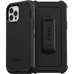 OtterBox Defender Case Geschikt Voor iPhone 12 / iPhone 12 Pro - Zwart