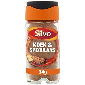 SILVO - Koek & Speculaas Kruiden 34 g Vakkundig gemengd voor een warme en zoete smaak.