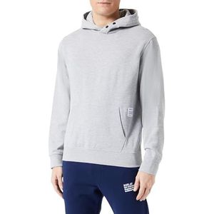 Replay Heren hoodie regular fit, M08 Light Grey Melange, XL