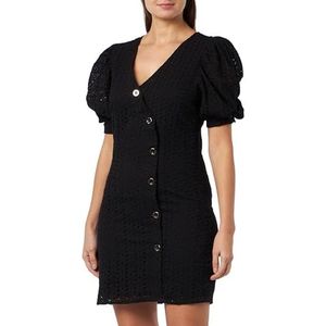 FENIA Dames Mini-jurk 19223101-FE02, zwart, XS, zwart, XS